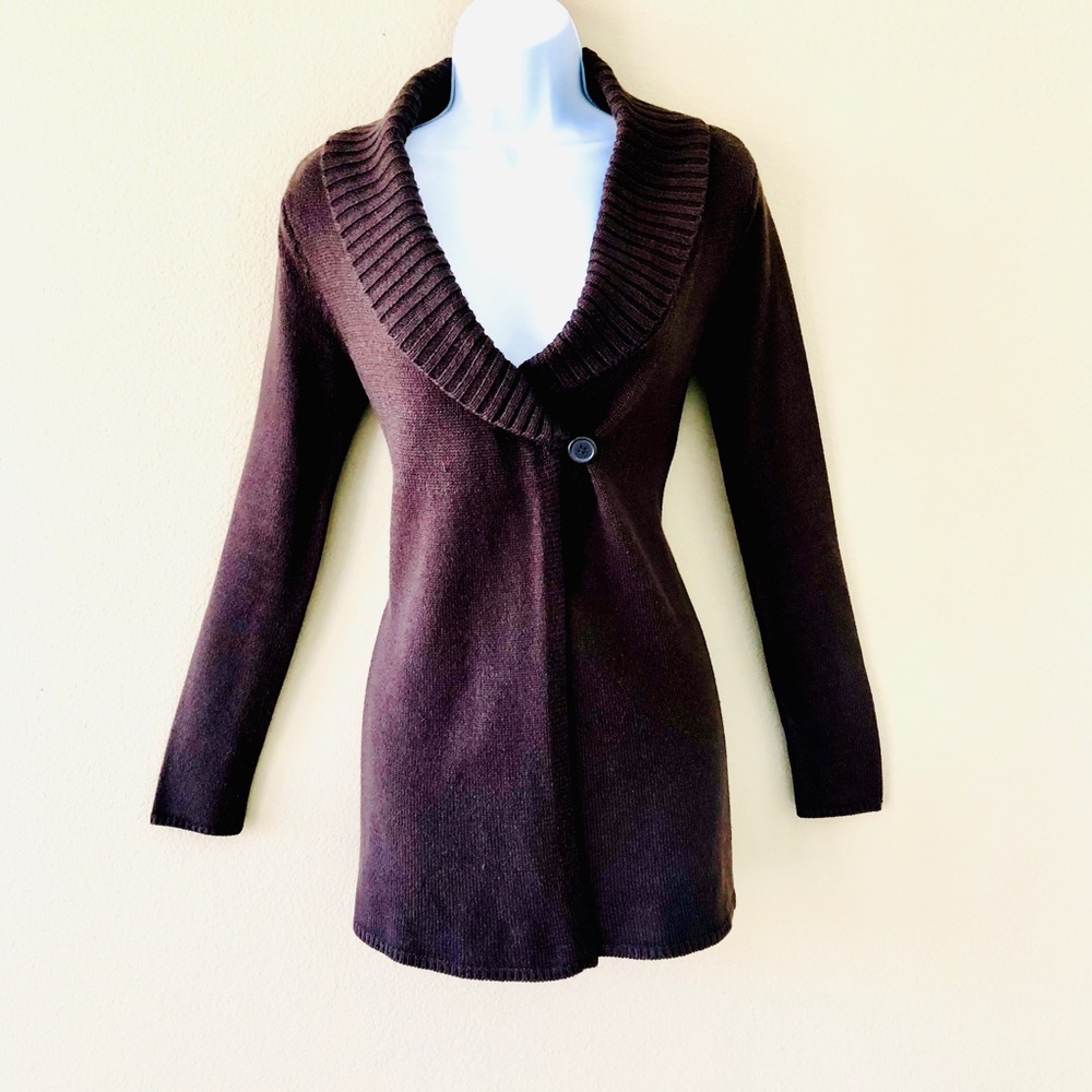 INC INTERNATIONAL CONCEPT⚡️Brown Cardigan_XS
